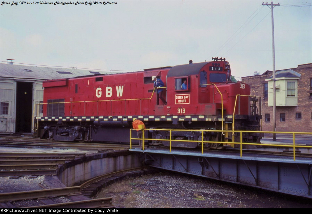 Green Bay and Western C424 313